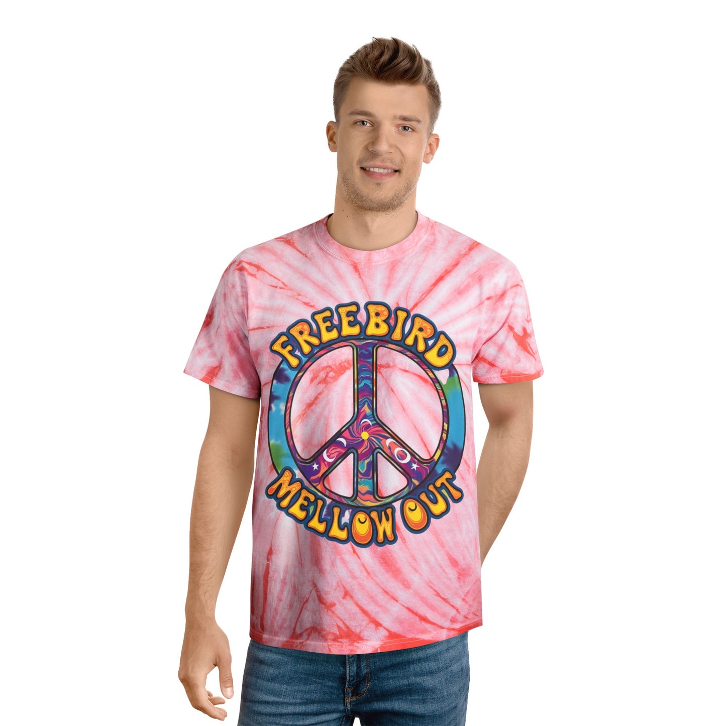 Tie-Dye Tee Mellow Out - Relaxing Days and Festivals