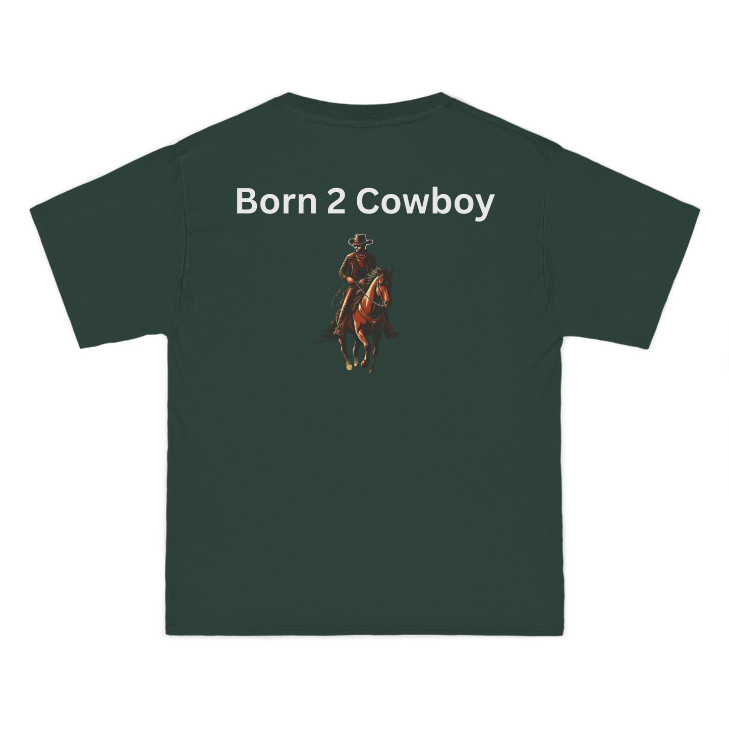 Western Graphic T-Shirt - 'Born 2 Cowboy'