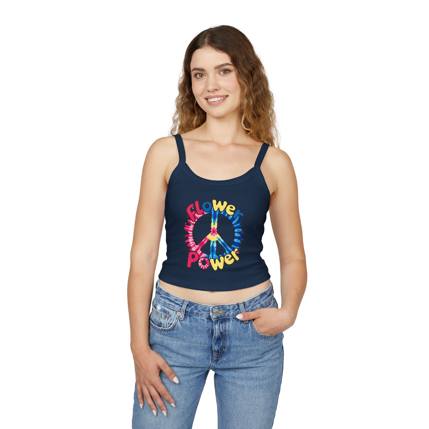 Retro Flower Power Tank Top