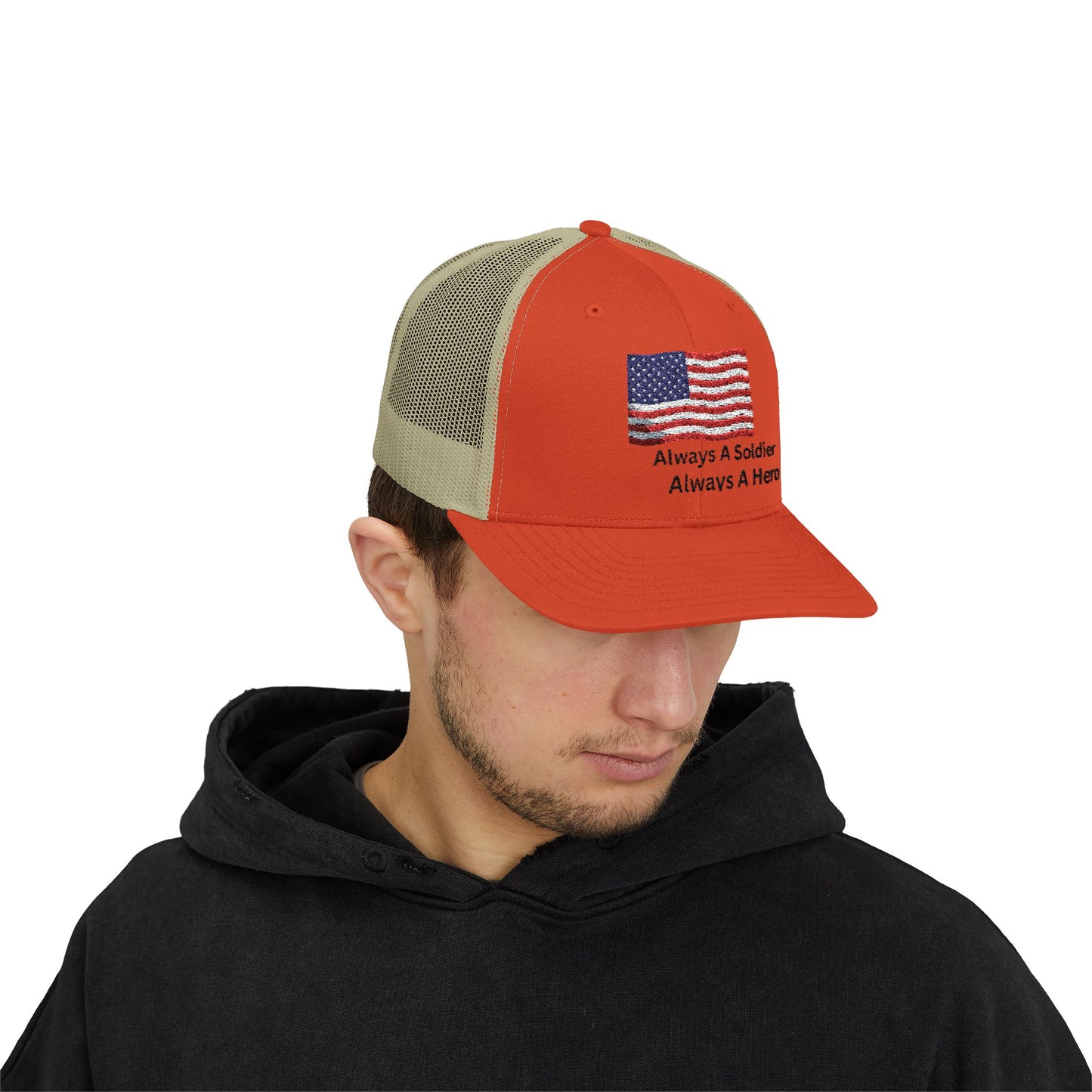 Always A Soldier Always A Hero Snapback Cap
