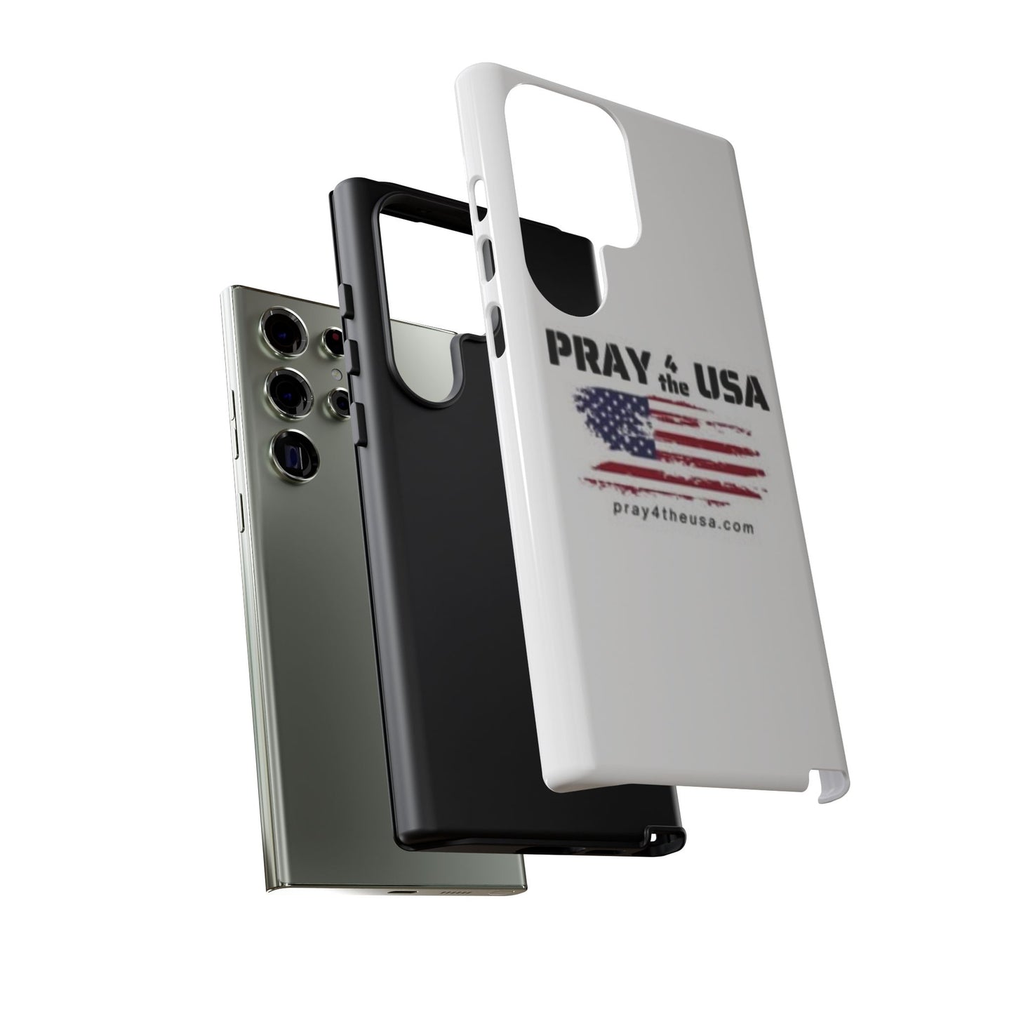 Phone Case - Patriotic Pray 4 the USA Design
