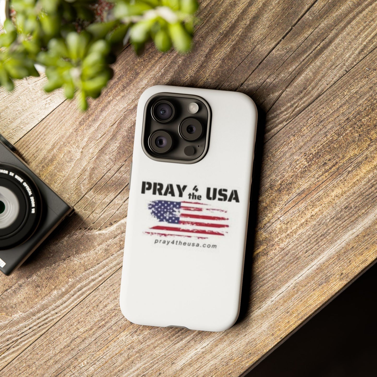 Phone Case - Patriotic Pray 4 the USA Design