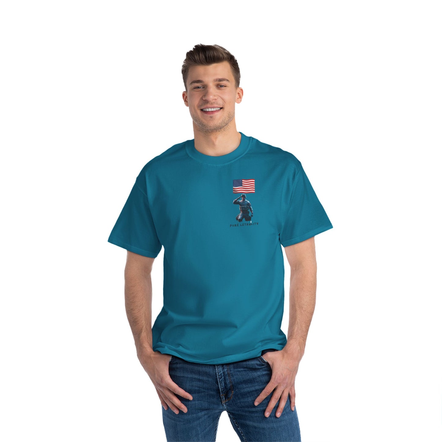Patriotic T-Shirt - 'Pure Lethality' Graphic