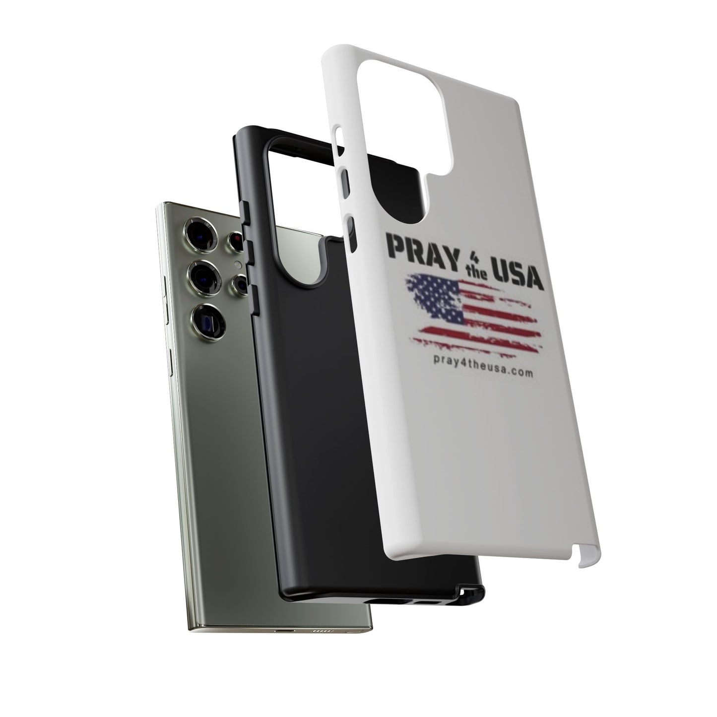 Phone Case - Patriotic Pray 4 the USA Design