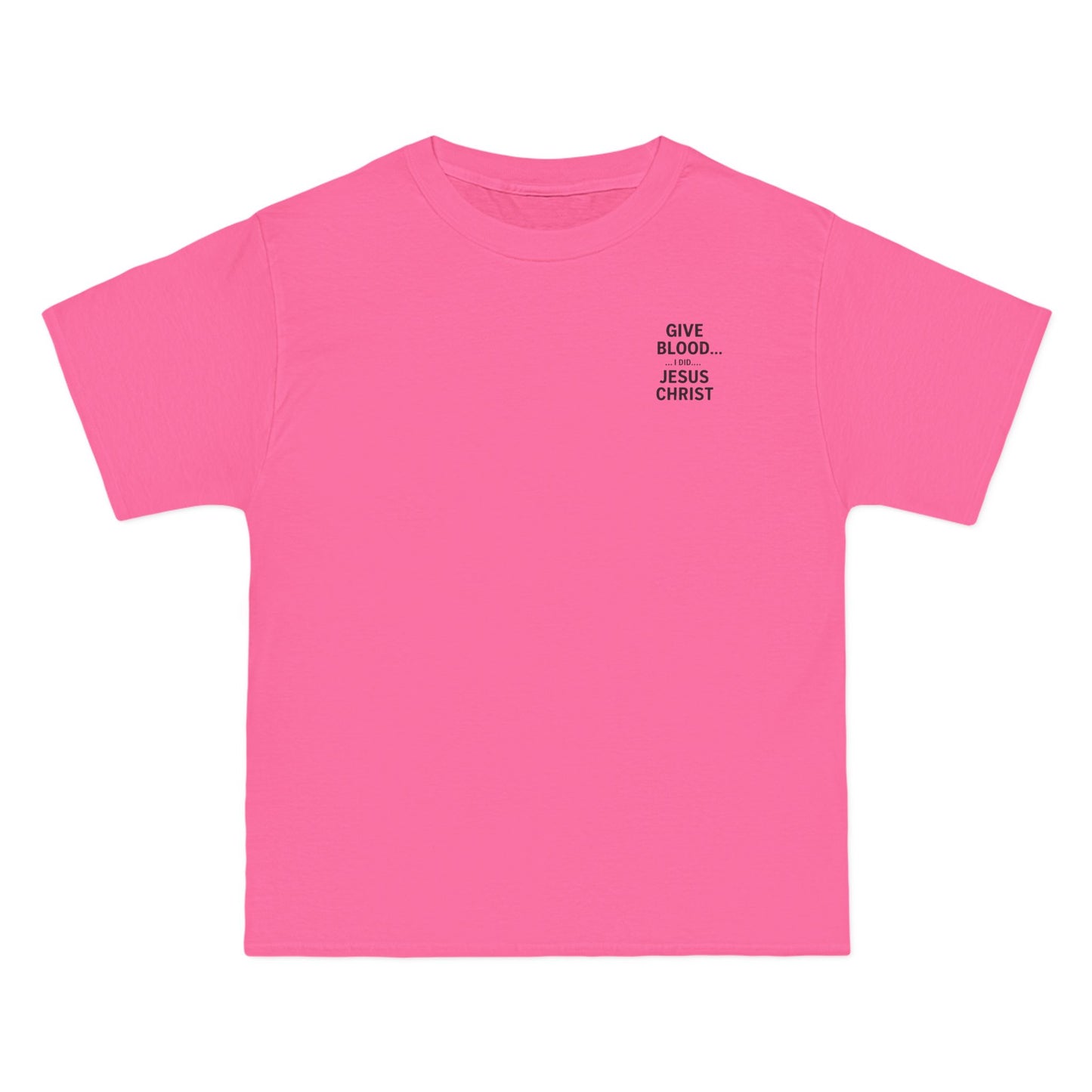 Christian Faith Short-Sleeve T-Shirt - Jesus Gave All Give Blood