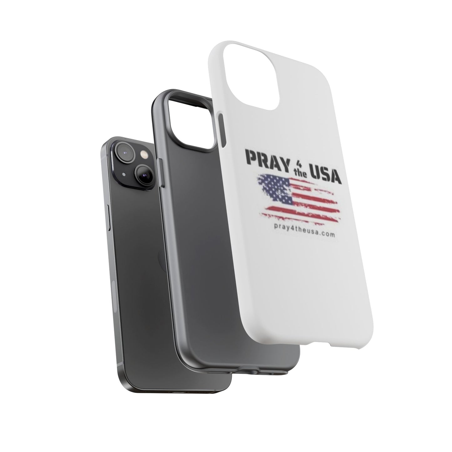 Phone Case - Patriotic Pray 4 the USA Design