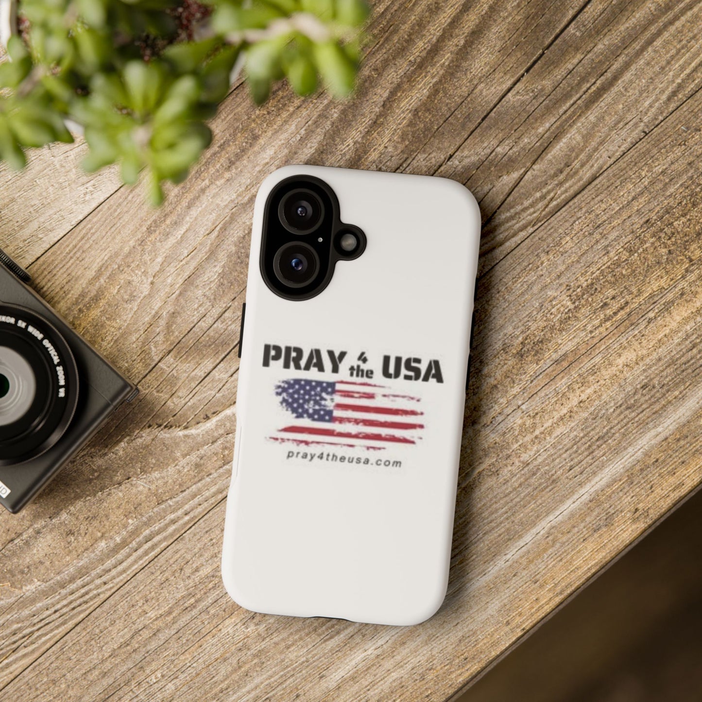 Phone Case - Patriotic Pray 4 the USA Design