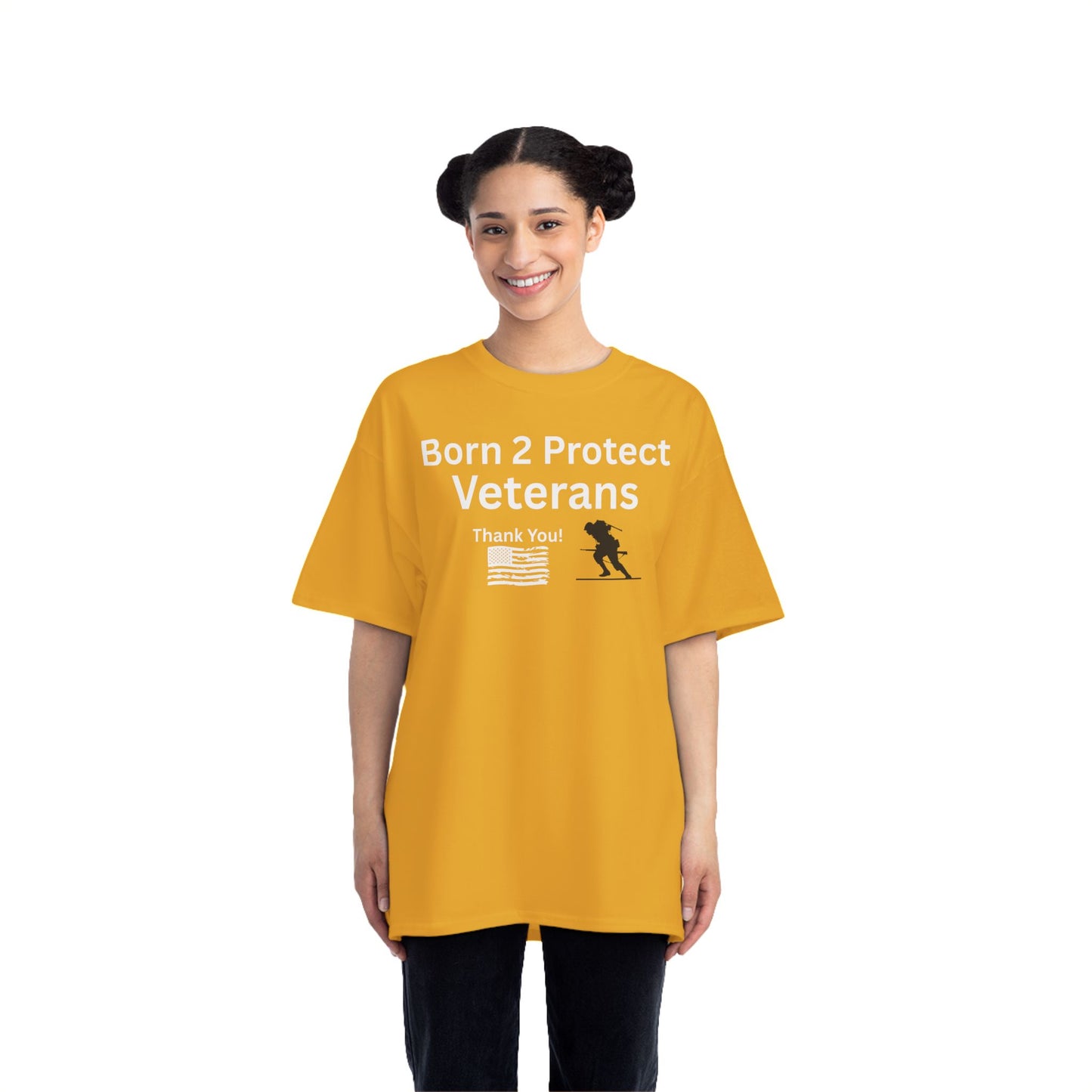 Born 2 Protect-Veterans Tribute Short-Sleeve T-Shirt