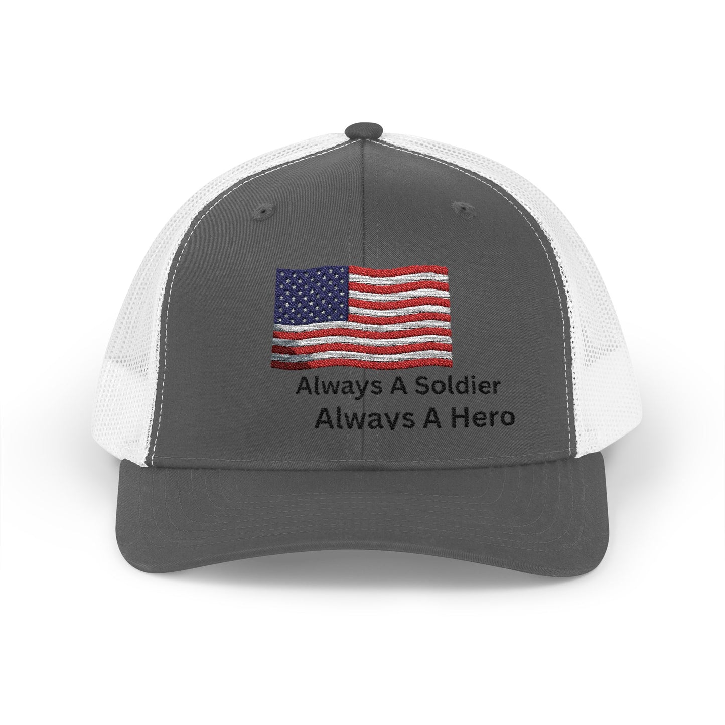 Always A Soldier Always A Hero Snapback Cap