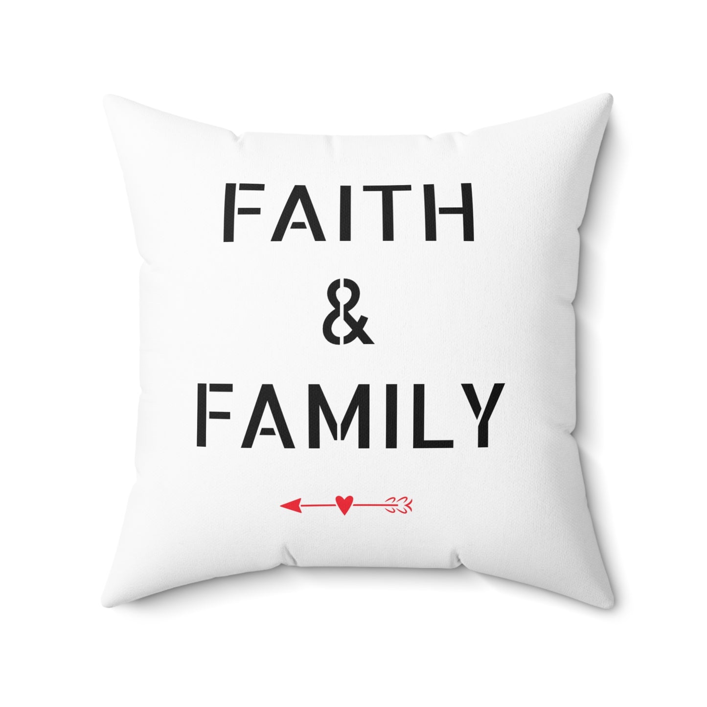 FAITH & FAMILY - Pillow Cover