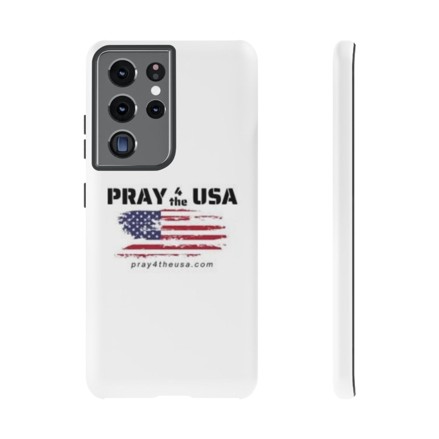 Phone Case - Patriotic Pray 4 the USA Design