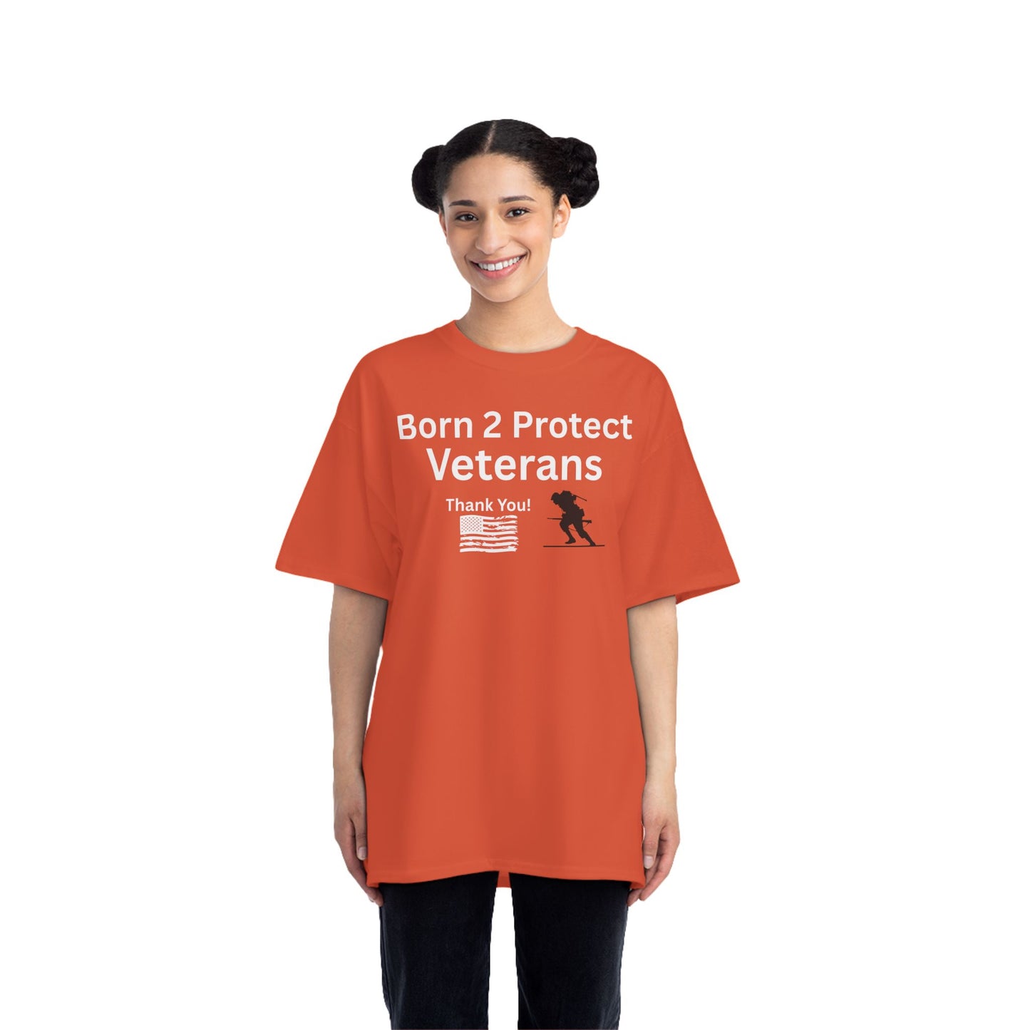 Born 2 Protect-Veterans Tribute Short-Sleeve T-Shirt