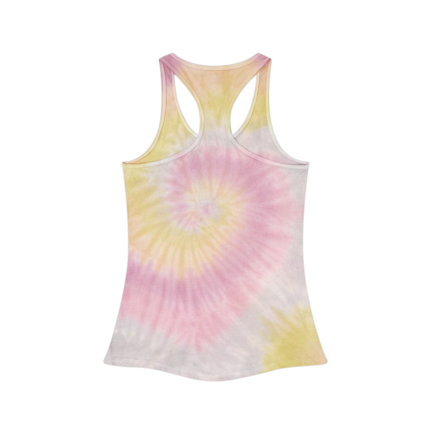 Tie Dye Tank Top - Peaceful 'Let It Be' Design