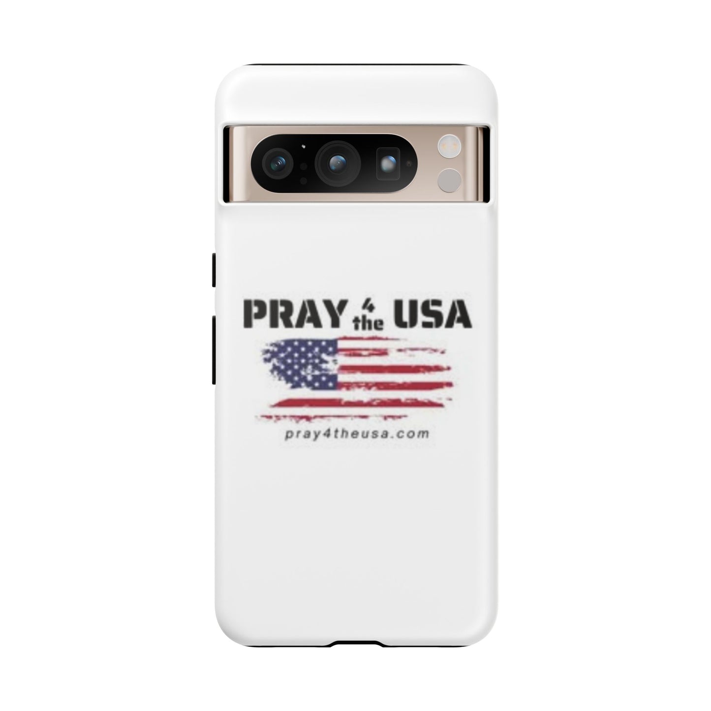 Phone Case - Patriotic Pray 4 the USA Design