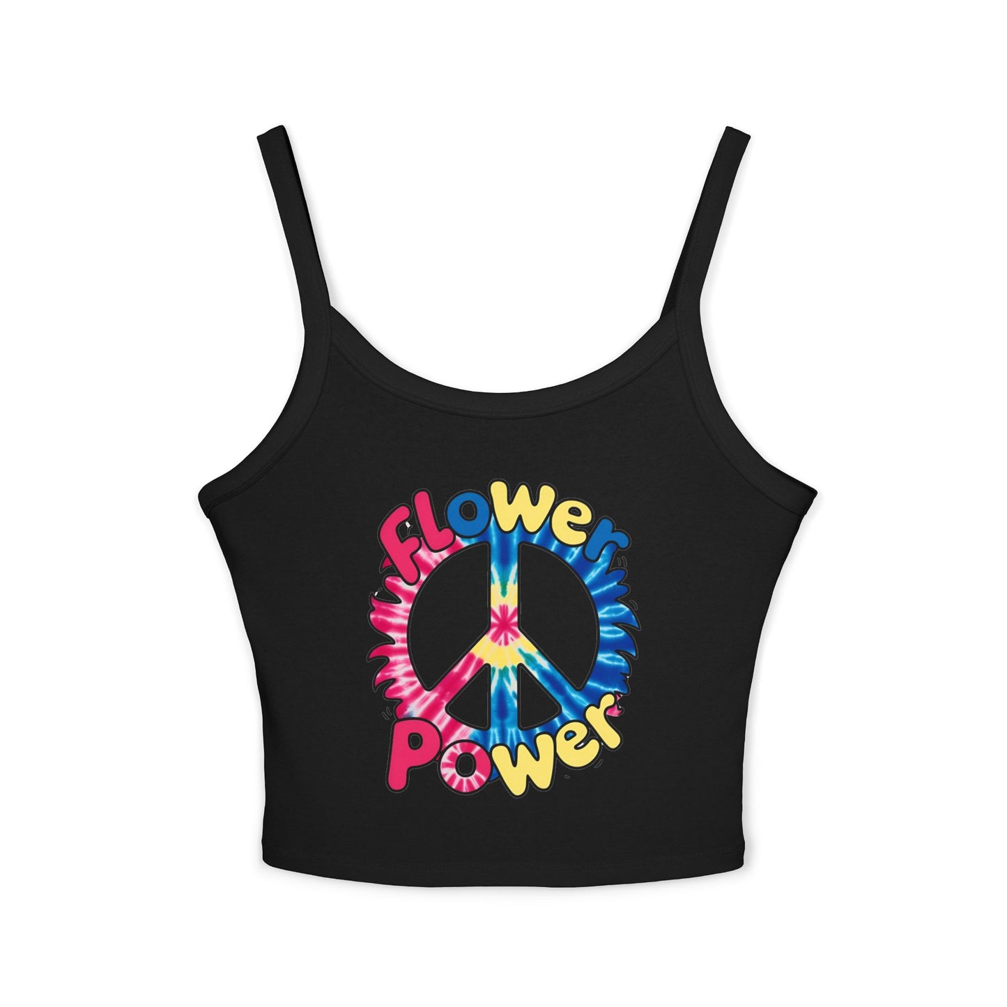 Retro Flower Power Tank Top