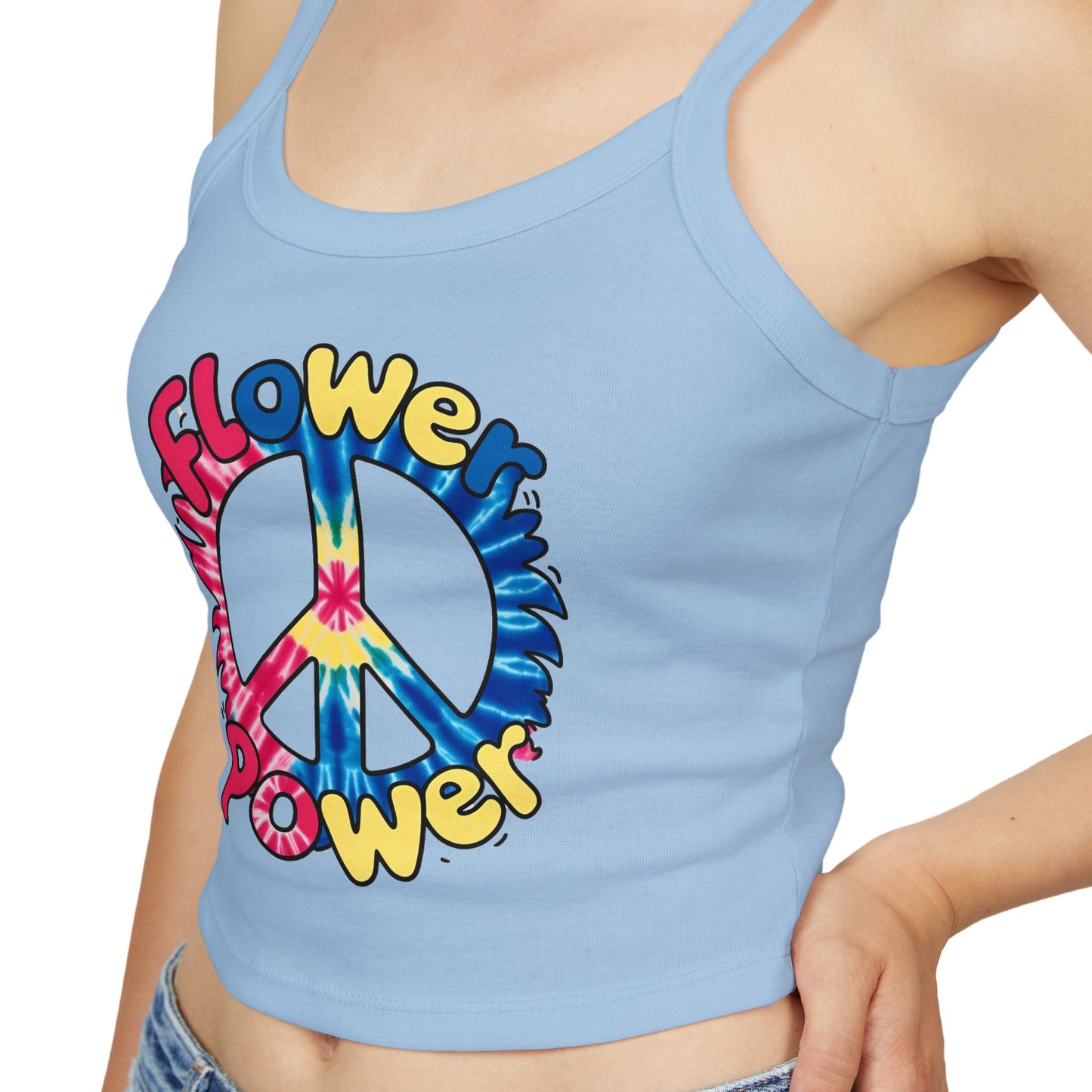 Retro Flower Power Tank Top