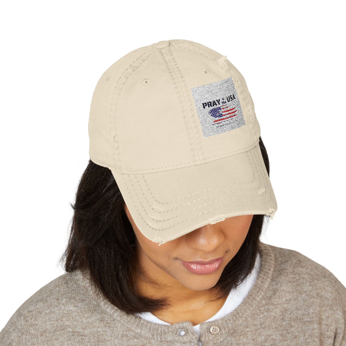 Hat - Pray the USA Embroidery