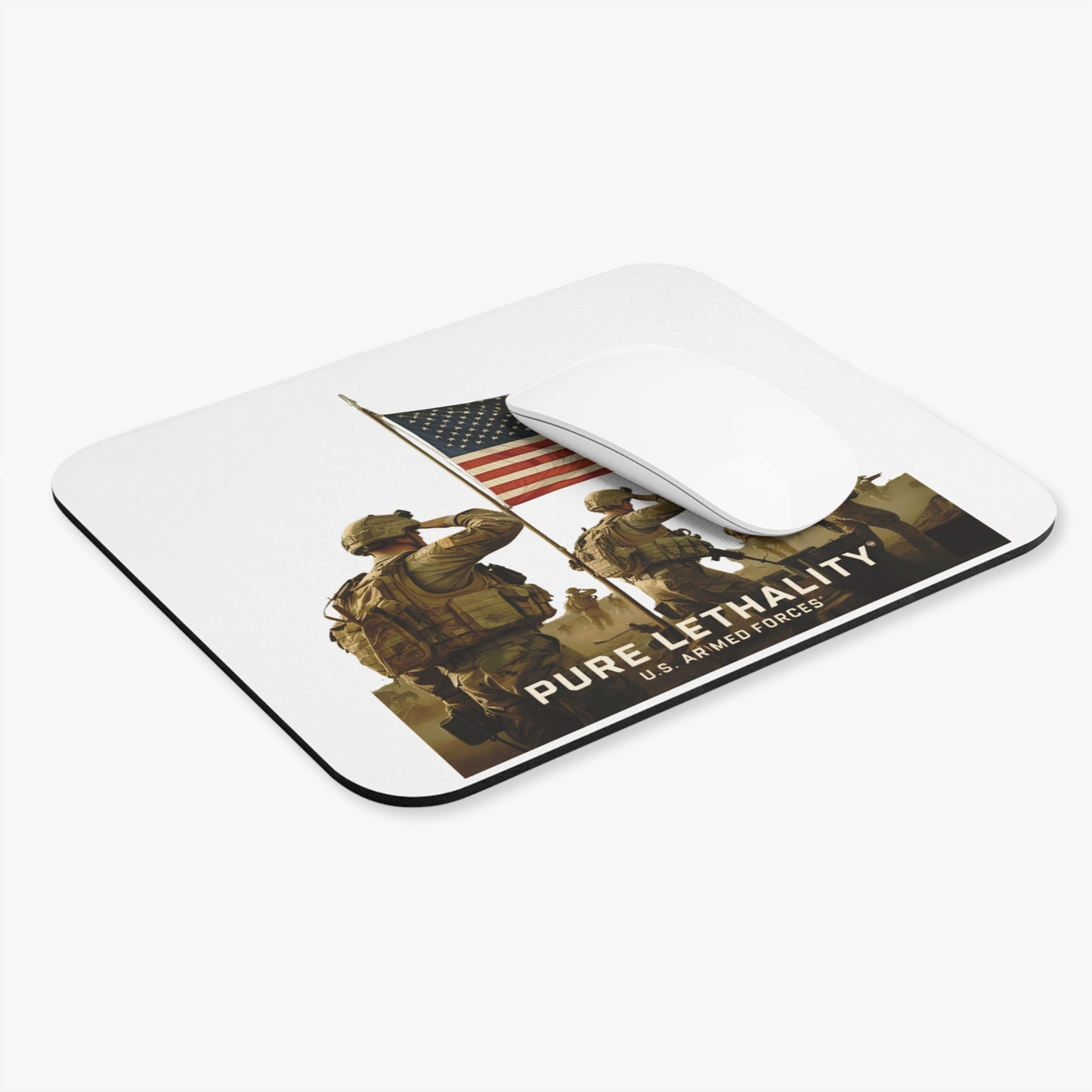 Patriotic Military Mouse Pad - Pure Lethality Design