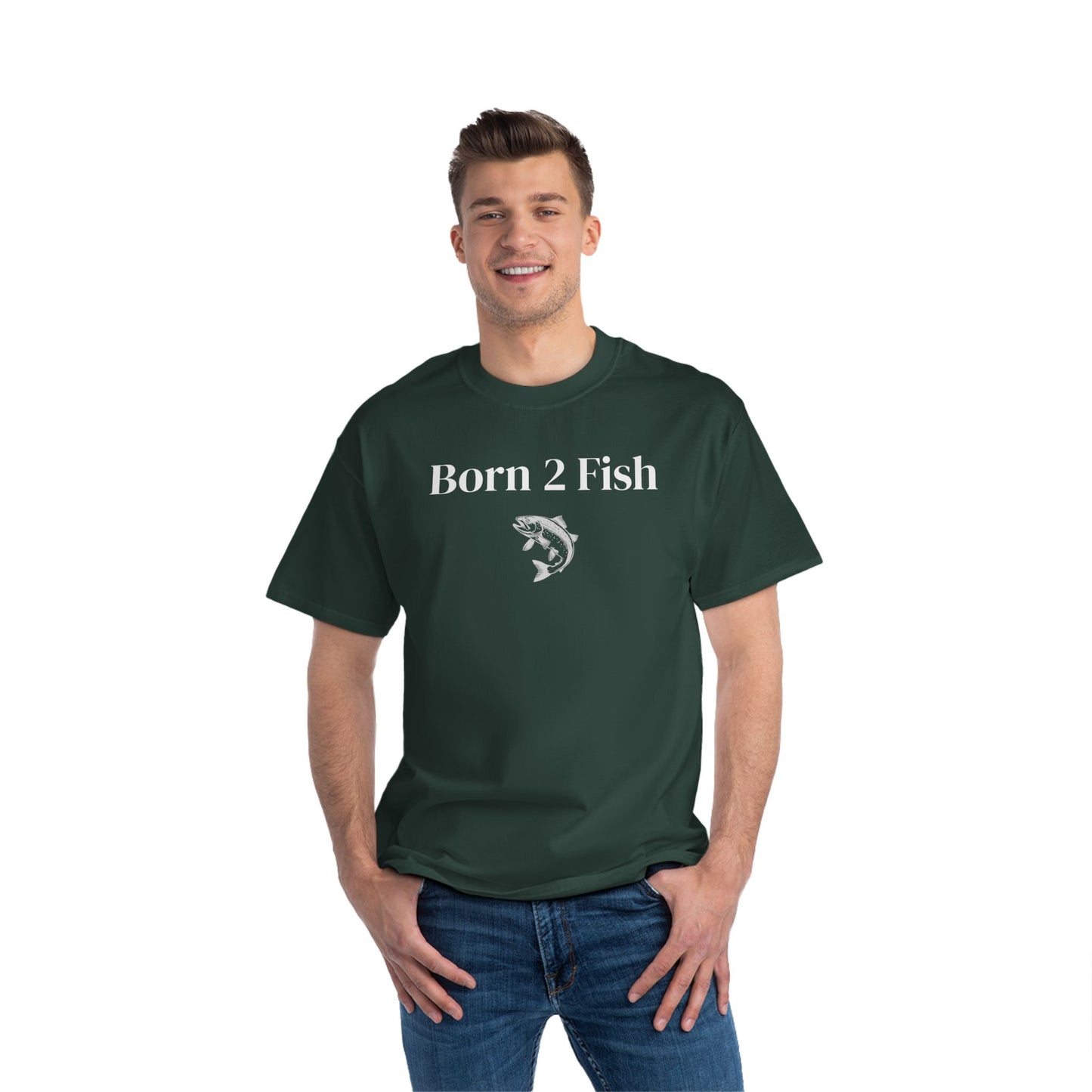 Born 2 Fish-Fishing Enthusiast Tee
