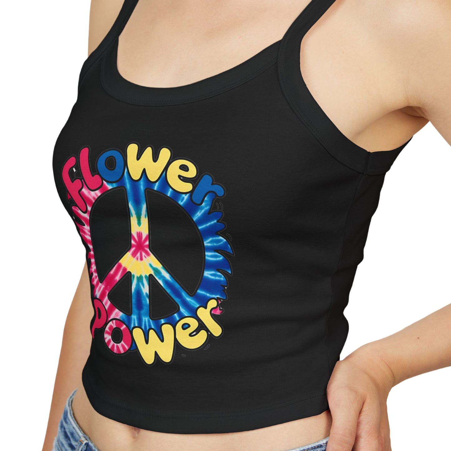 Retro Flower Power Tank Top