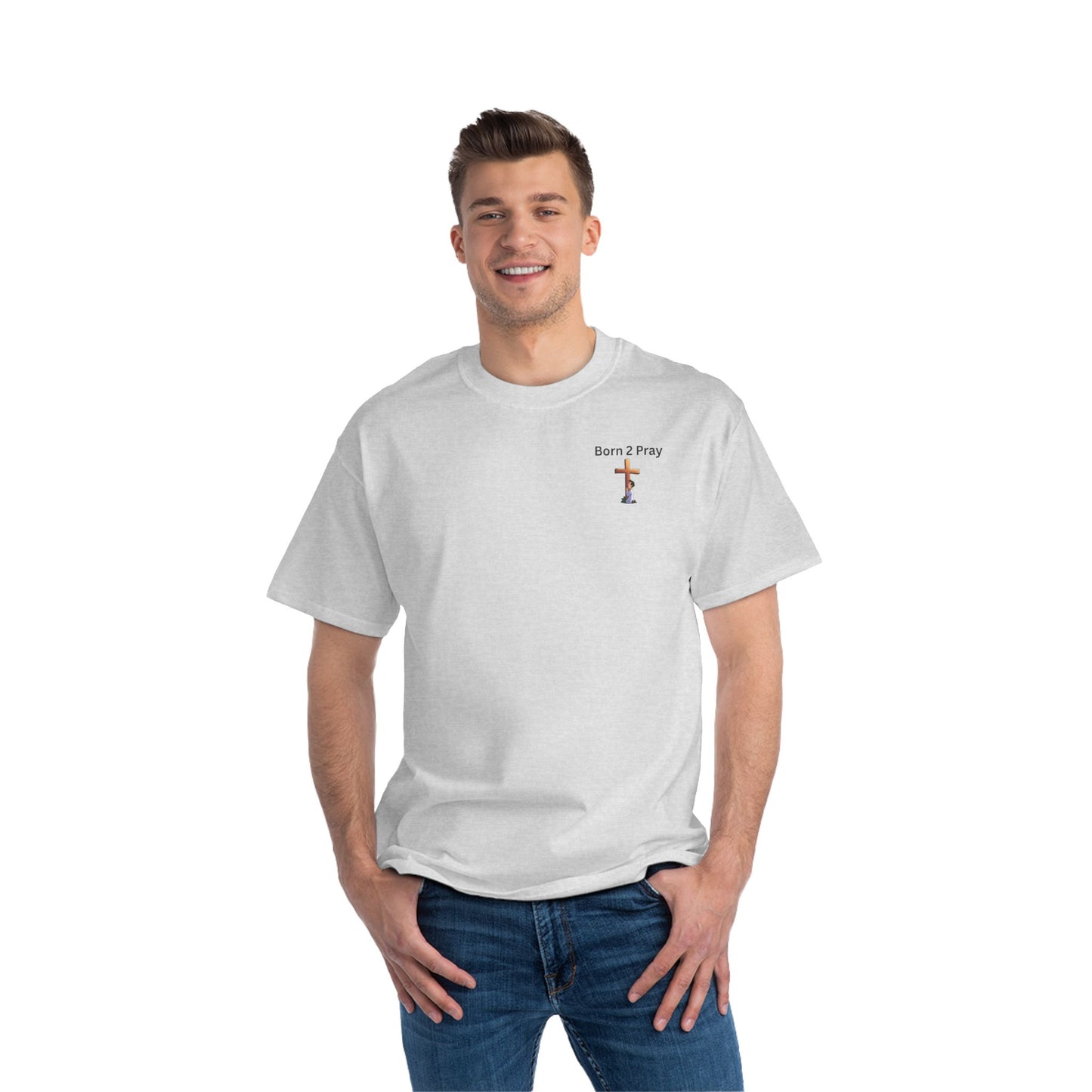 Born 2 Pray Inspirational T-Shirt