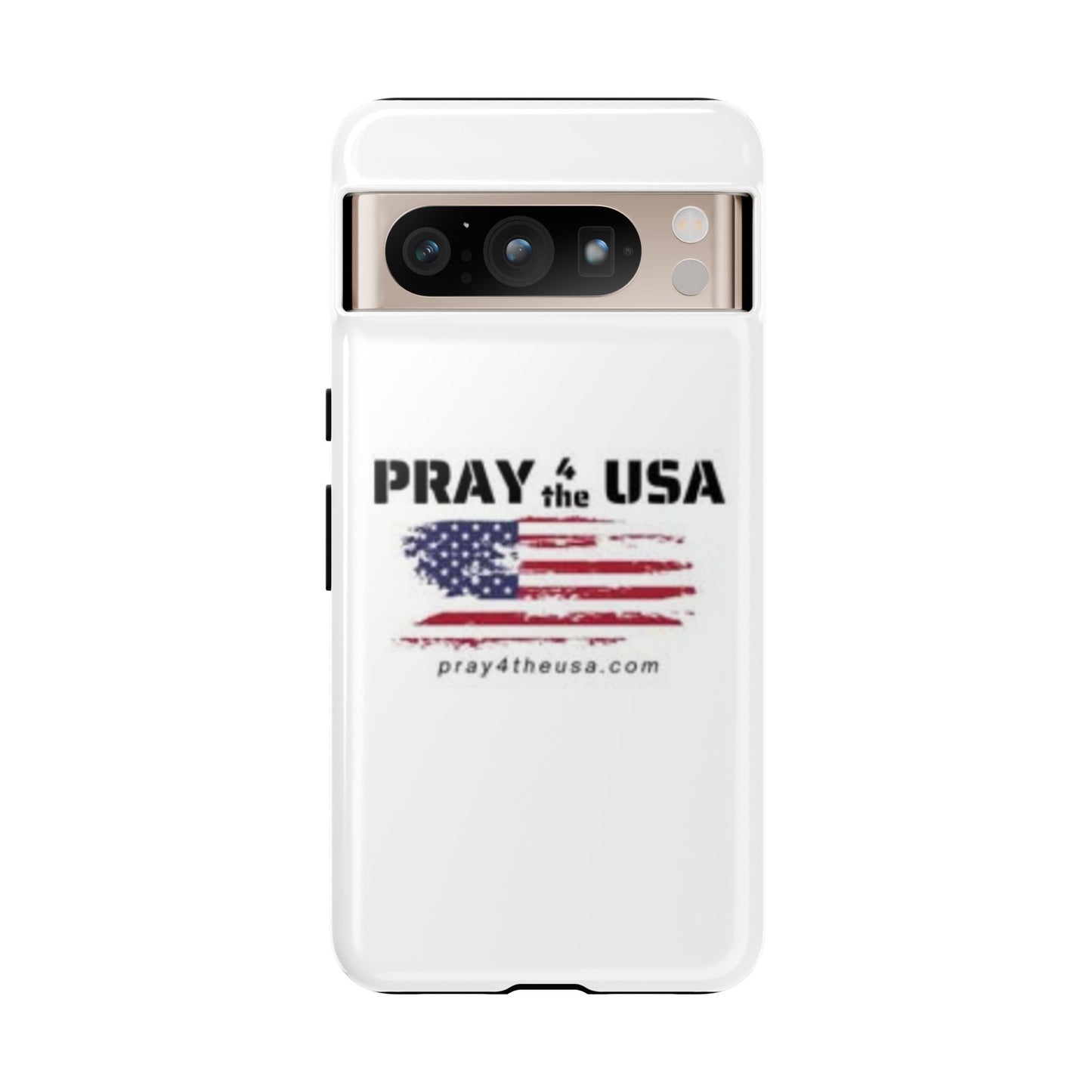 Phone Case - Patriotic Pray 4 the USA Design