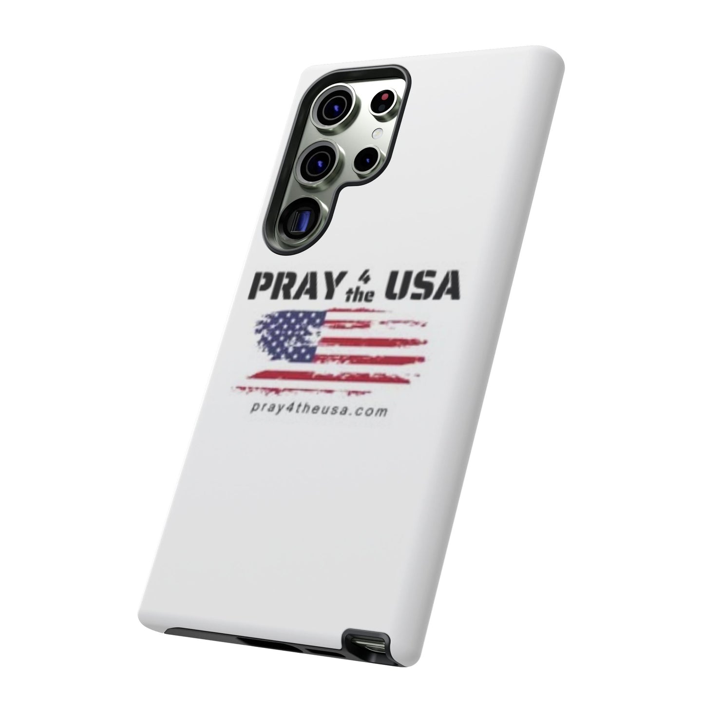 Phone Case - Patriotic Pray 4 the USA Design