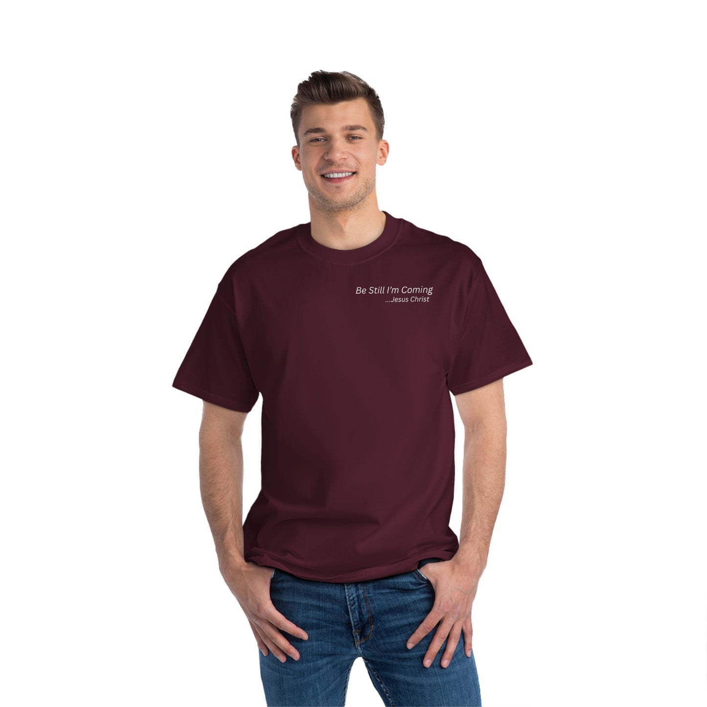 Inspirational T-Shirt - 'Be Still I'm Coming' - Faith-Based Apparel