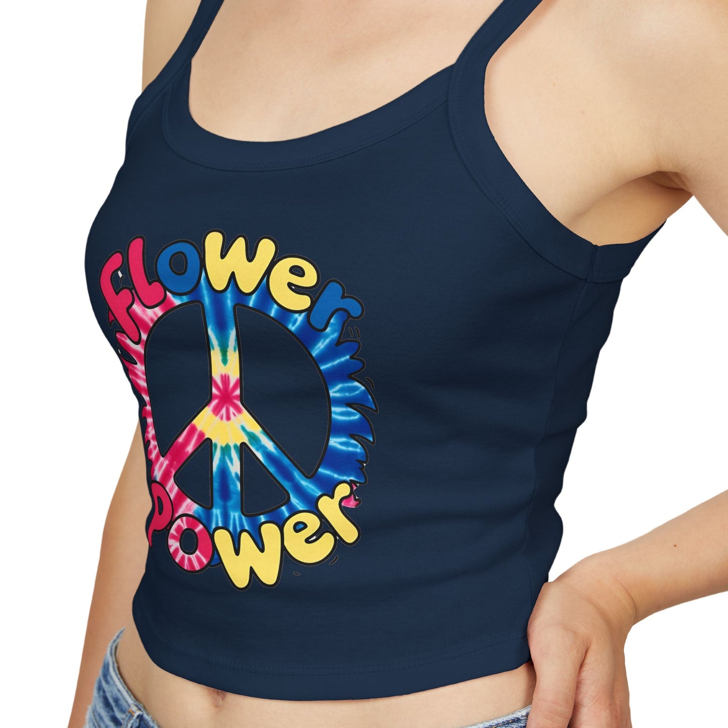 Retro Flower Power Tank Top