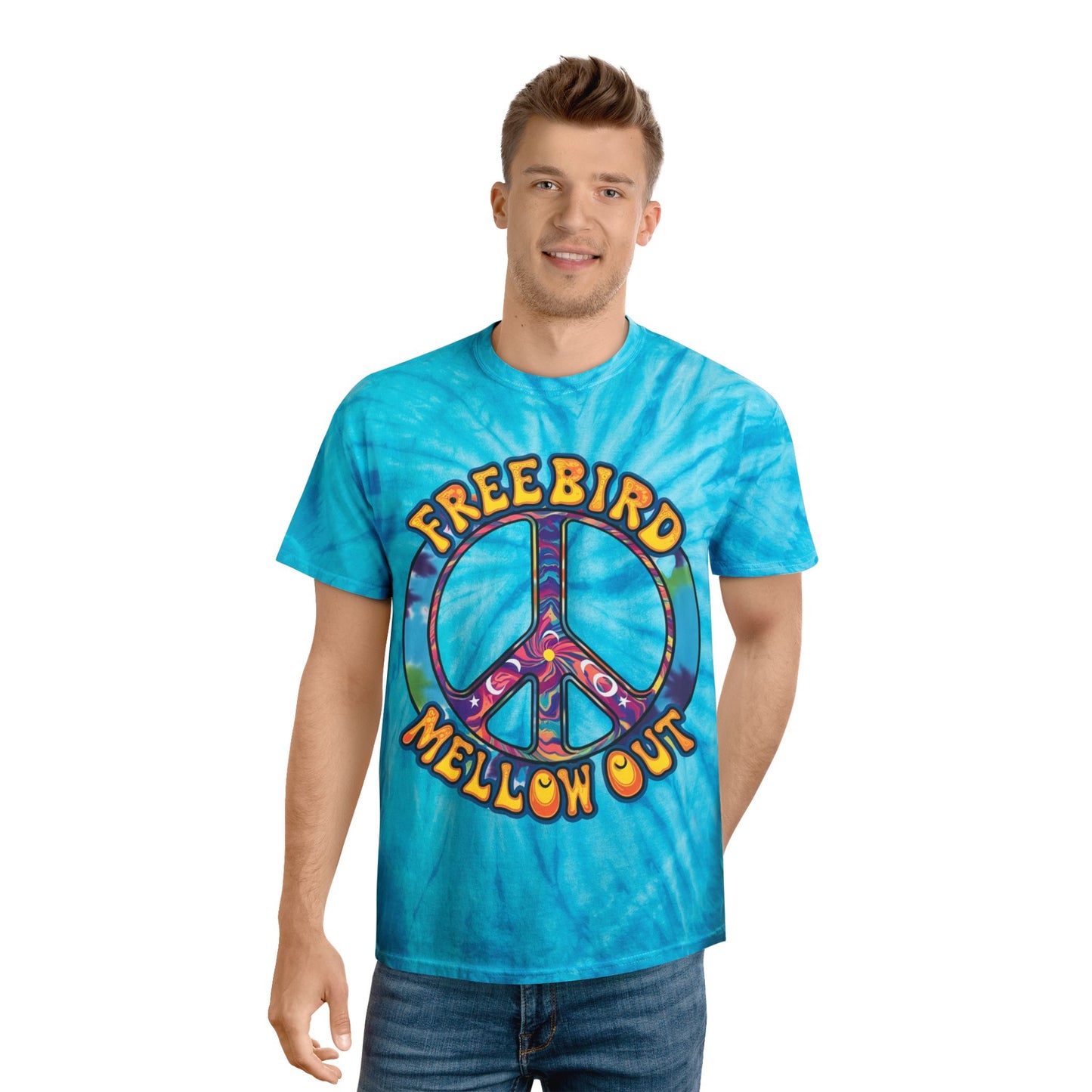 Tie-Dye Tee Mellow Out - Relaxing Days and Festivals