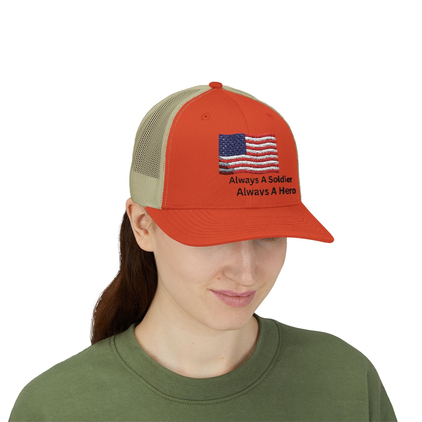 Always A Soldier Always A Hero Snapback Cap