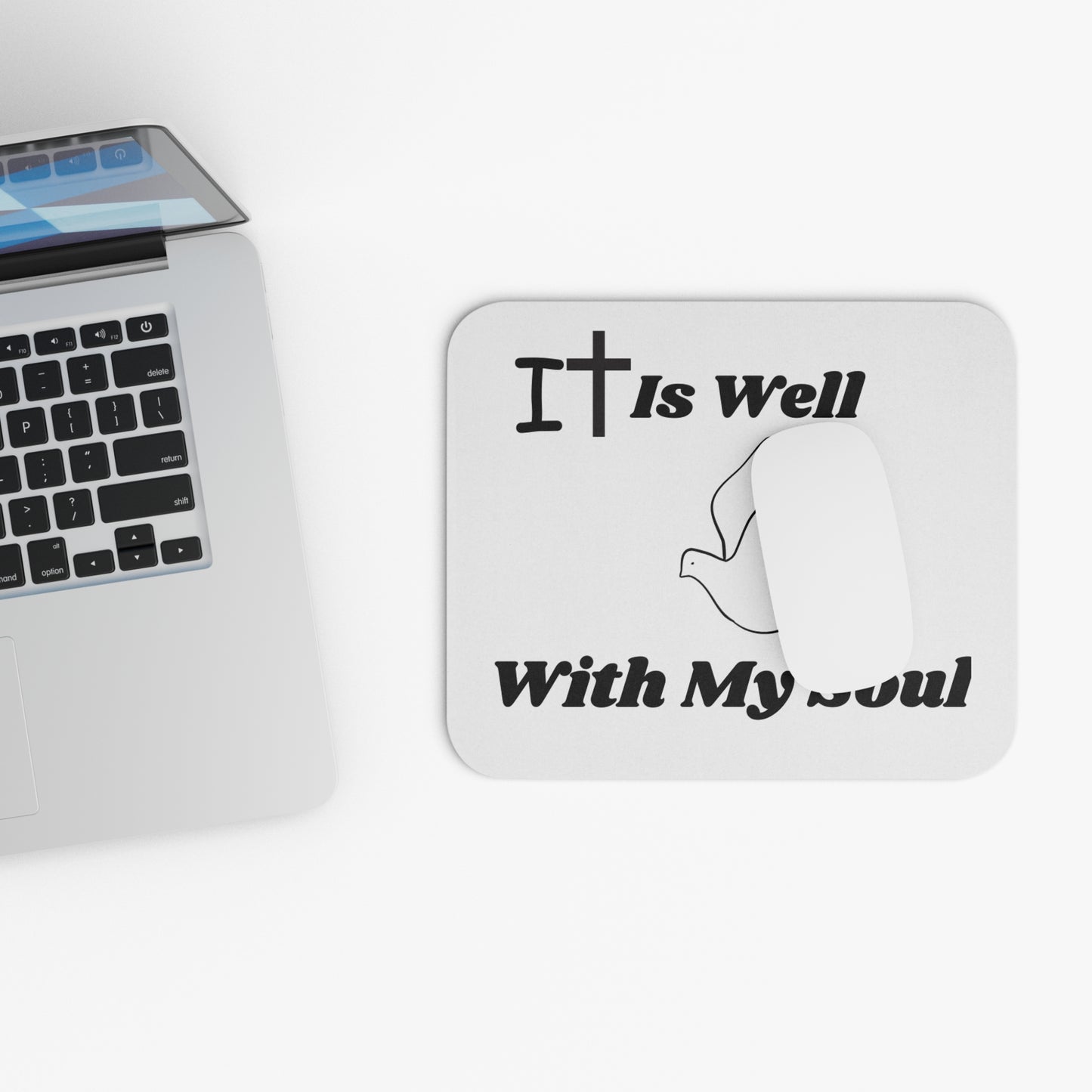 It is Well-Faith-Inspired Mouse Pad