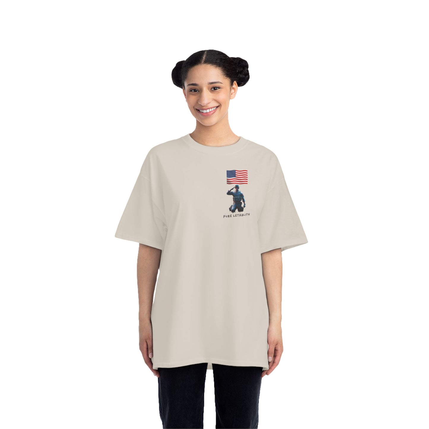 Patriotic T-Shirt - 'Pure Lethality' Graphic