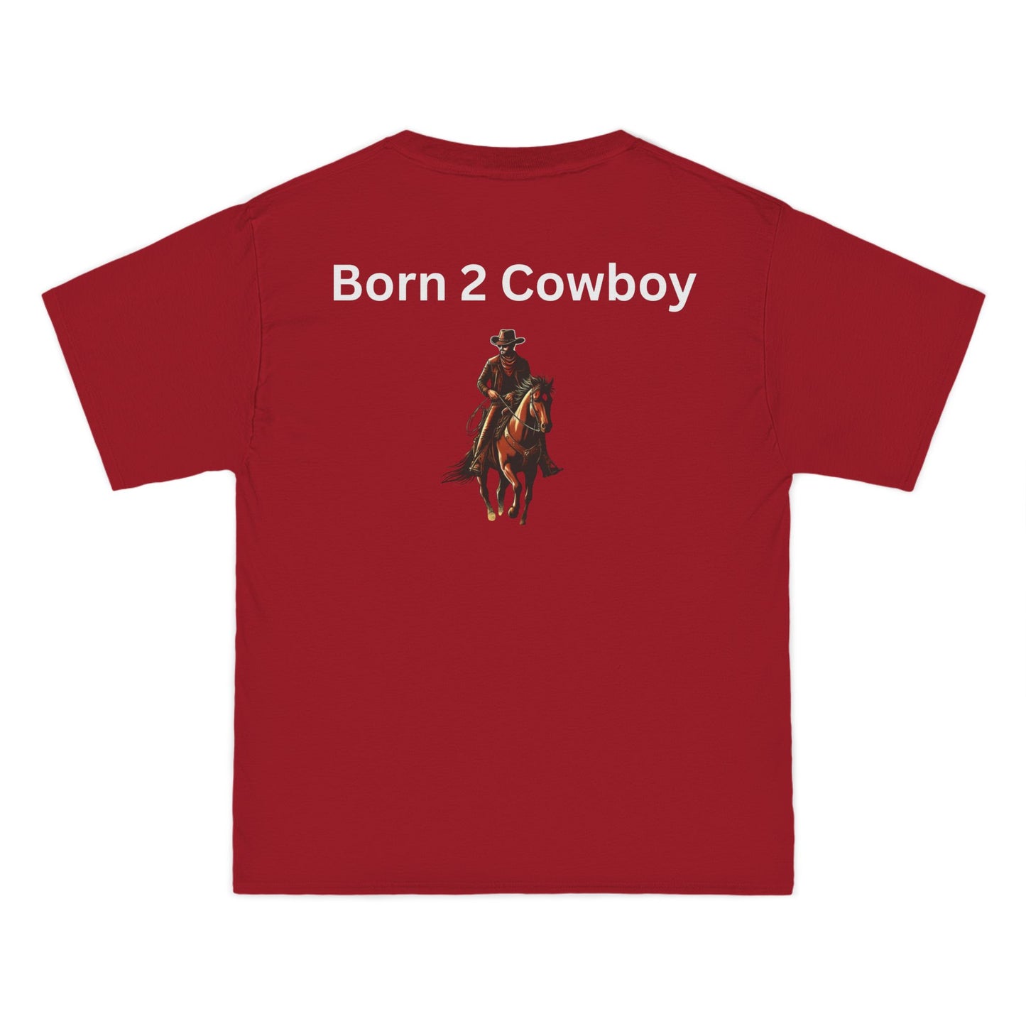 Western Graphic T-Shirt - 'Born 2 Cowboy'