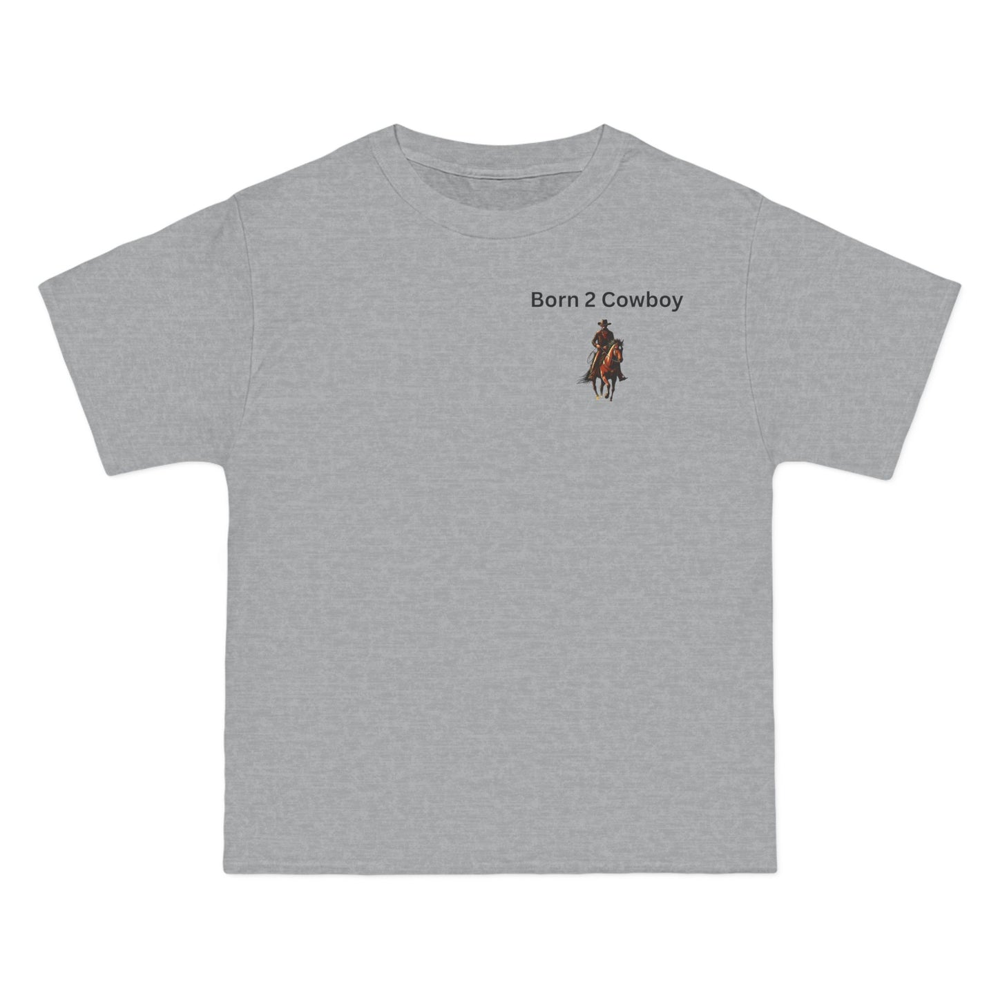 Born 2 Cowboy Short-Sleeve T-Shirt - Western Lifestyle Tee for Rodeo Fans