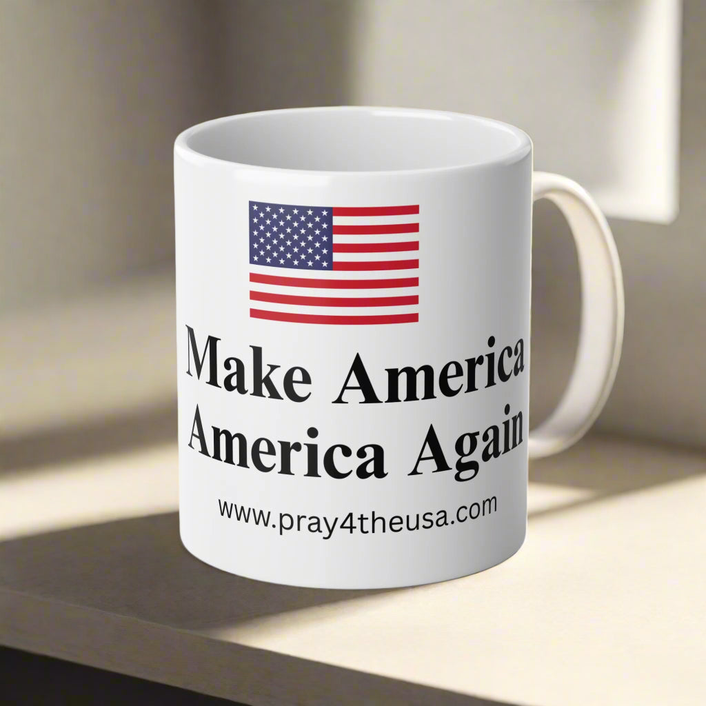 20oz Jumbo Mug - "Make America America Again" Coffee Mug