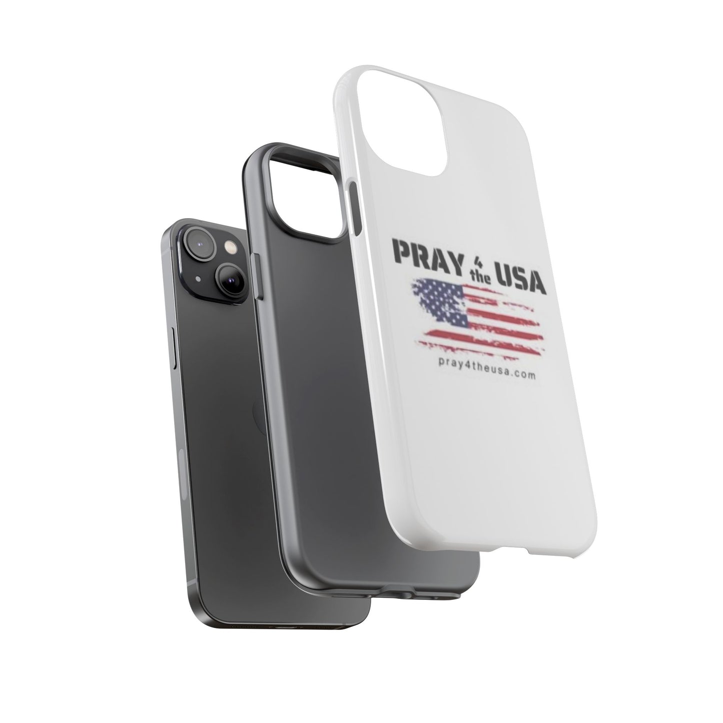 Phone Case - Patriotic Pray 4 the USA Design