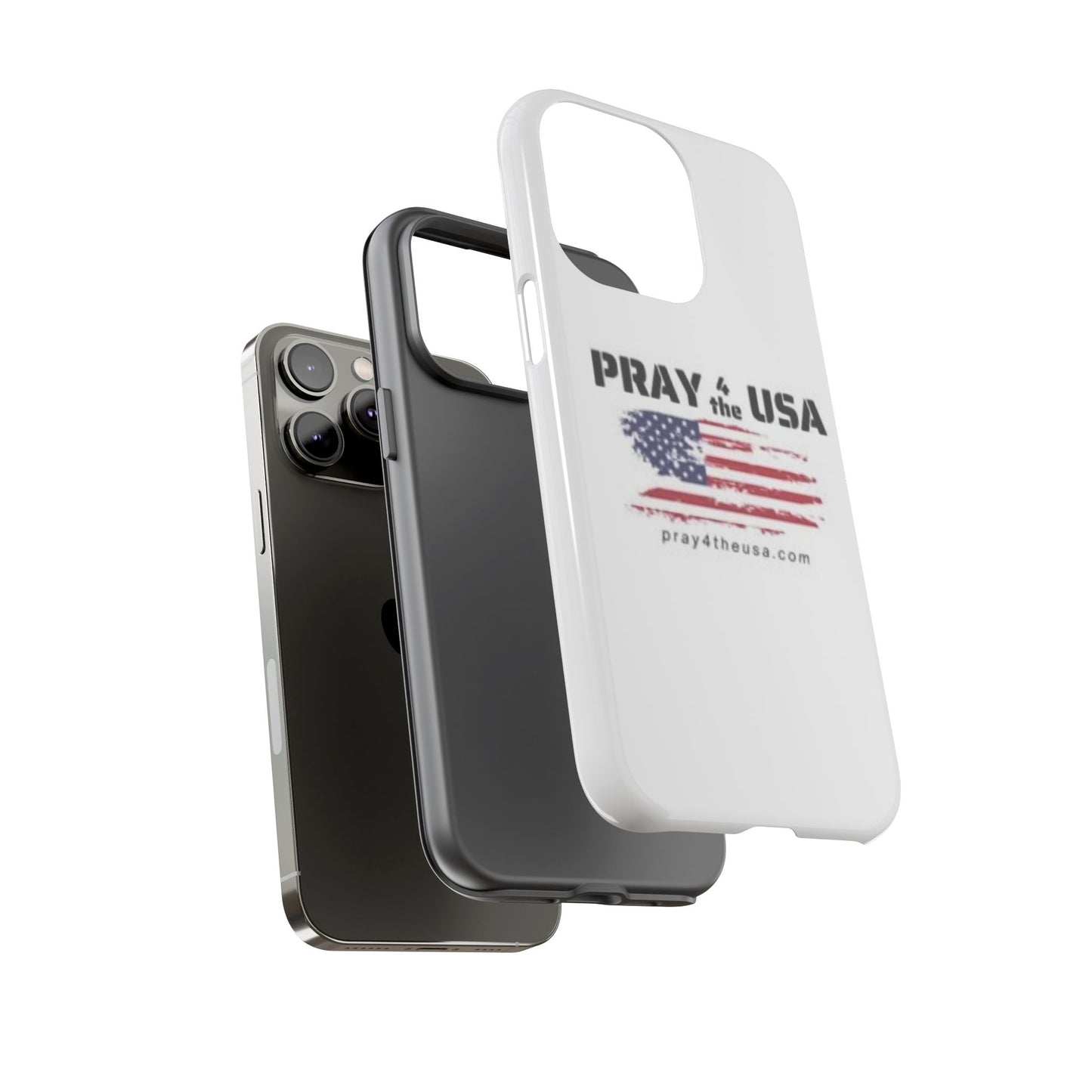 Phone Case - Patriotic Pray 4 the USA Design