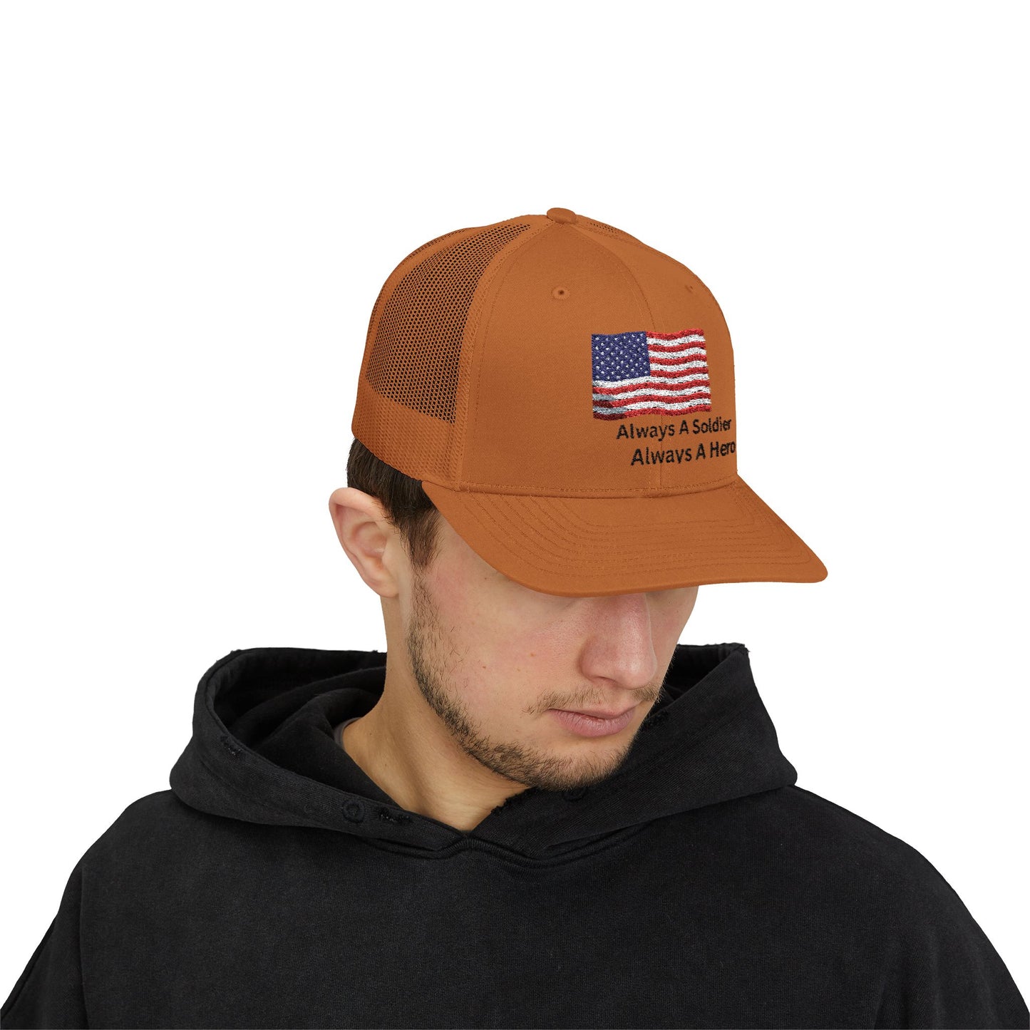 Always A Soldier Always A Hero Snapback Cap
