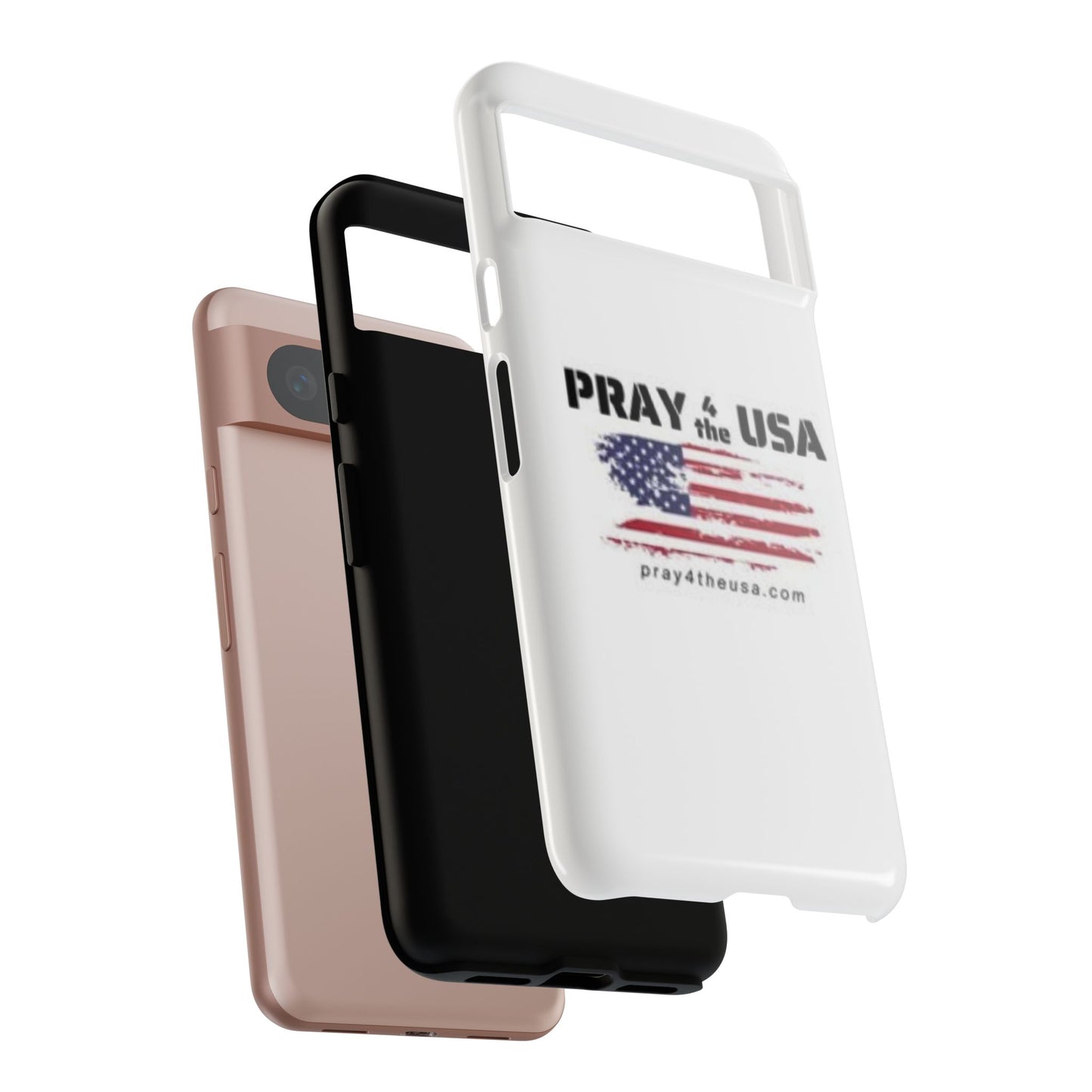 Phone Case - Patriotic Pray 4 the USA Design