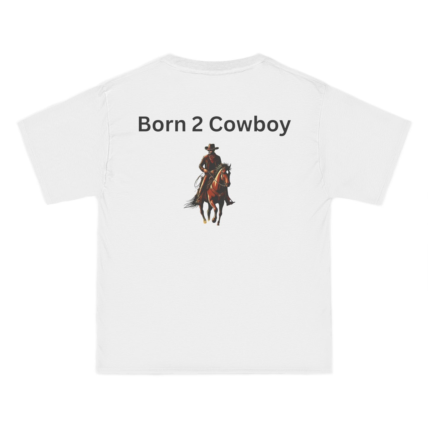 Born 2 Cowboy Short-Sleeve T-Shirt - Western Lifestyle Tee for Rodeo Fans