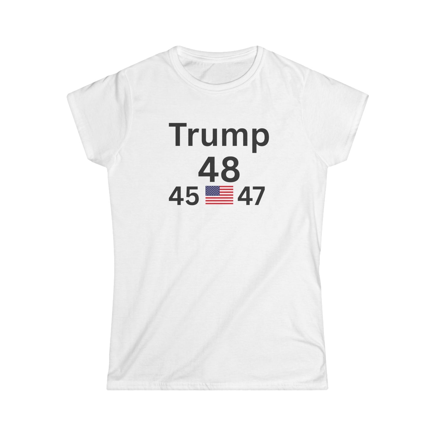 Women's Tee Trump 48 Design Patriot Freedom Greatness T-Shirt