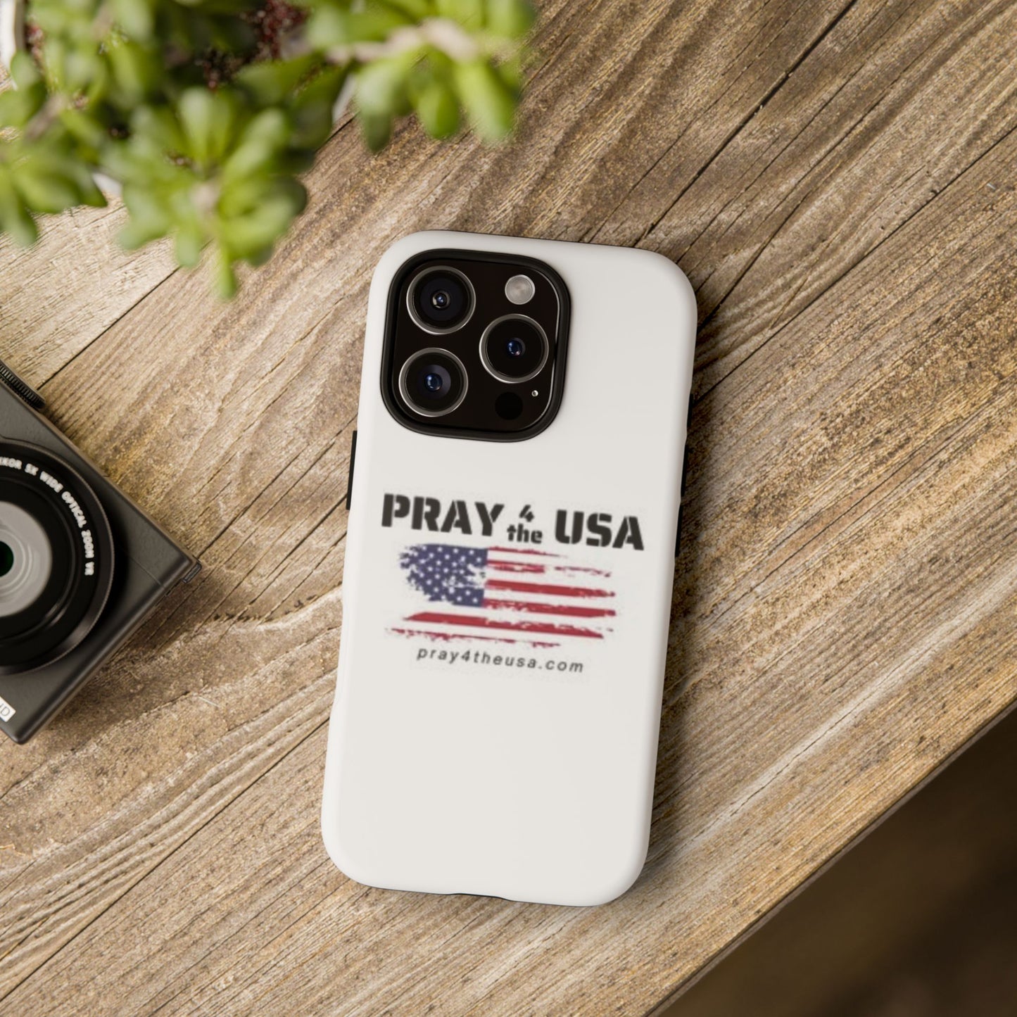 Phone Case - Patriotic Pray 4 the USA Design