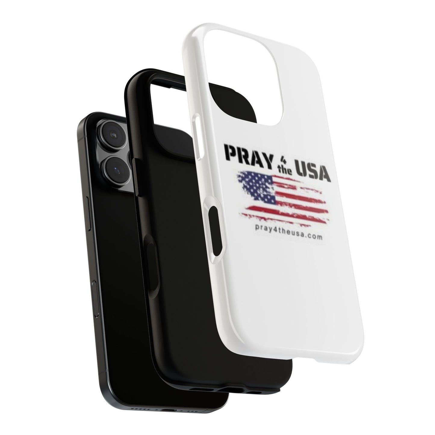 Phone Case - Patriotic Pray 4 the USA Design