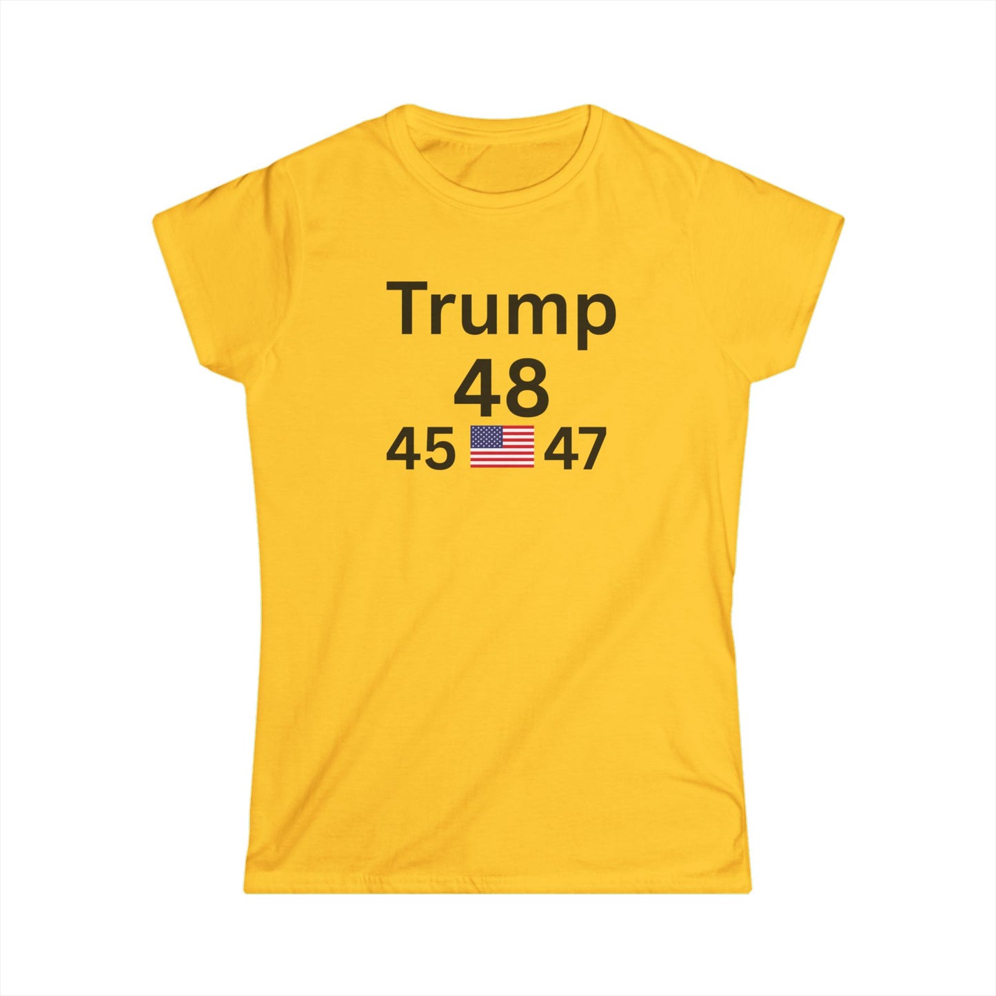 Women's Tee Trump 48 Design Patriot Freedom Greatness T-Shirt