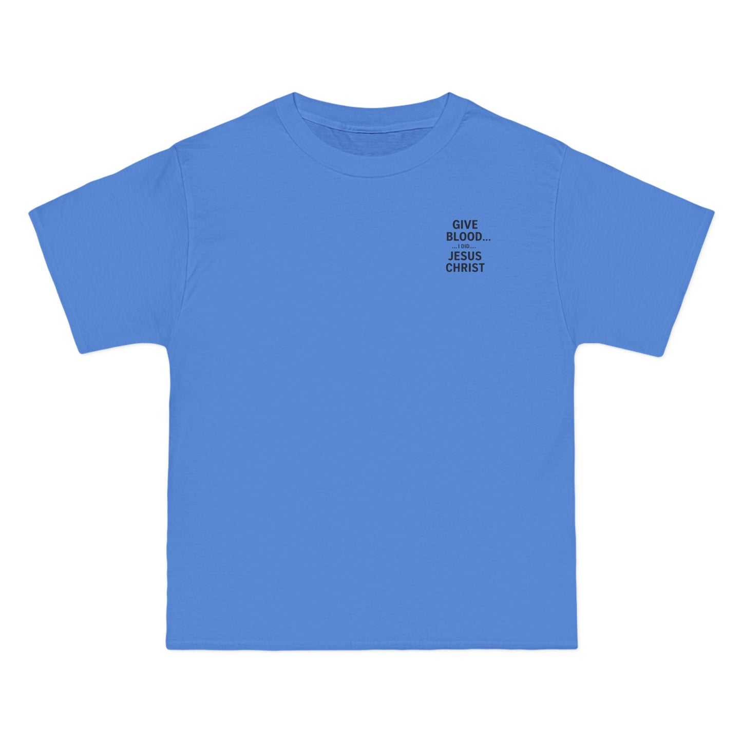Christian Faith Short-Sleeve T-Shirt - Jesus Gave All Give Blood