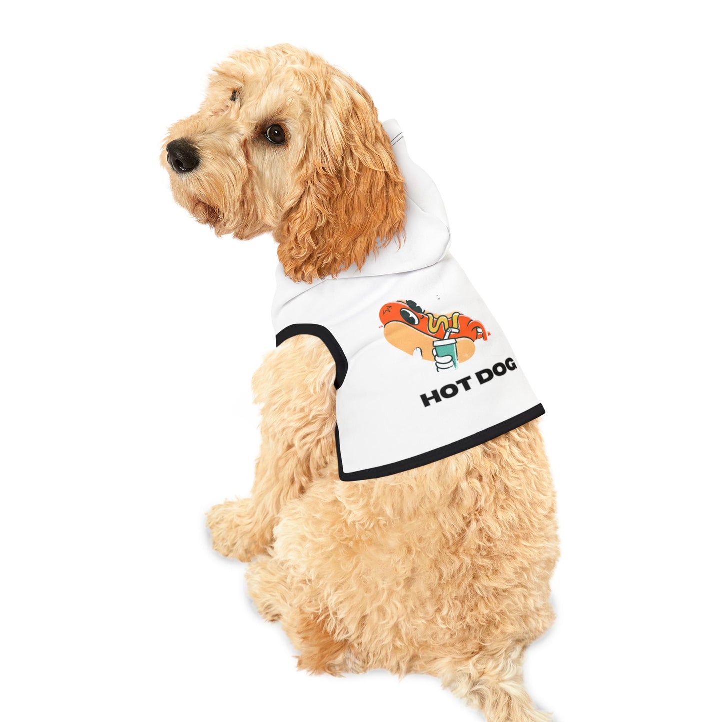 Pet Hoodie "HOT DOG"