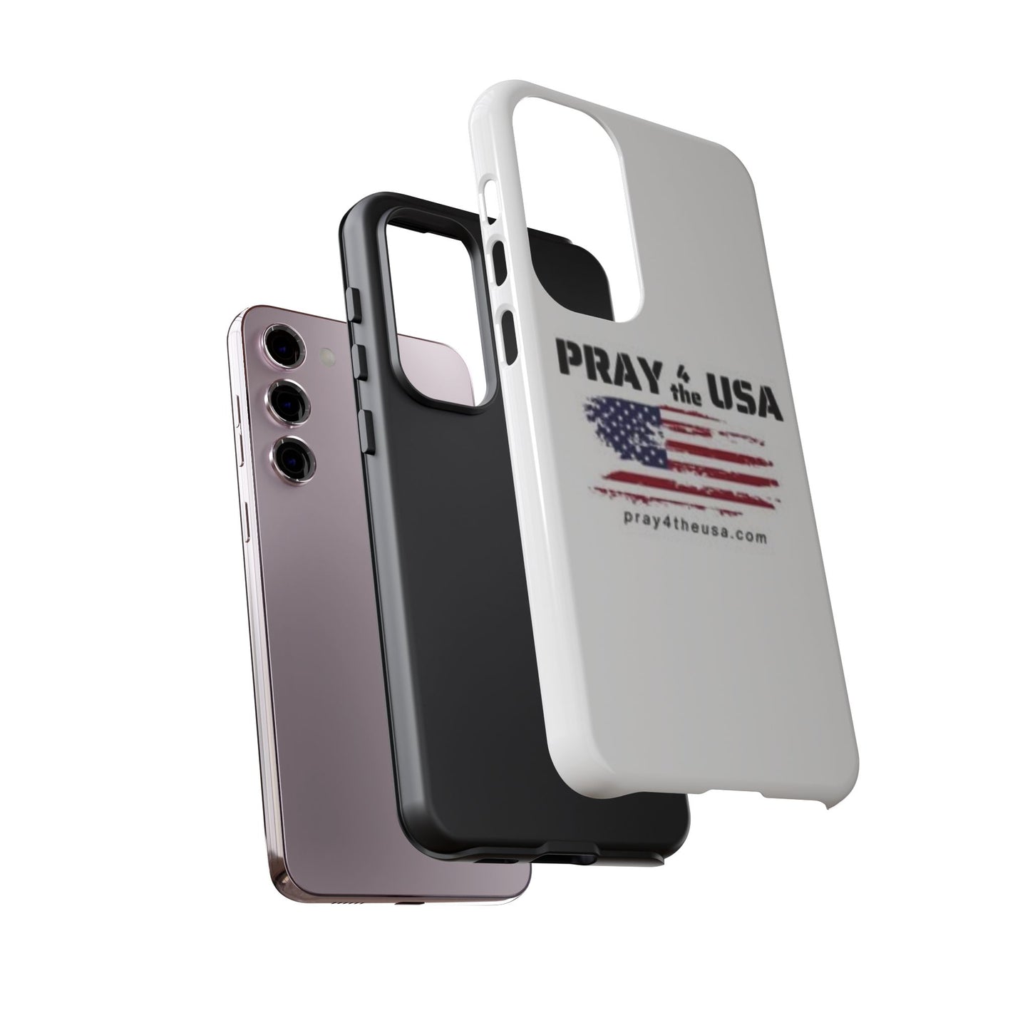 Phone Case - Patriotic Pray 4 the USA Design