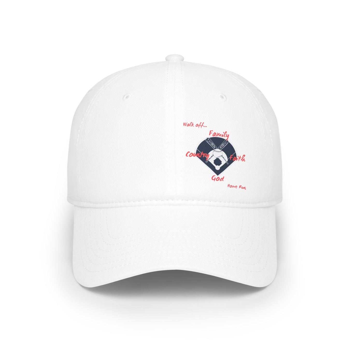 Faith Walk Off Low Profile Baseball Cap