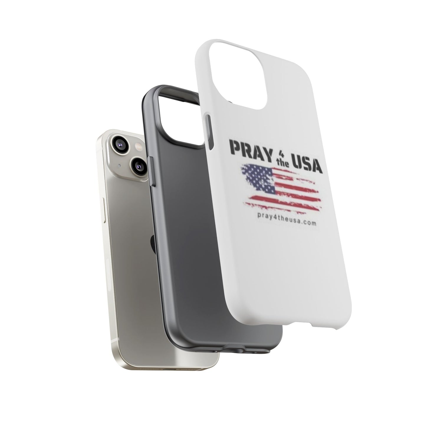 Phone Case - Patriotic Pray 4 the USA Design